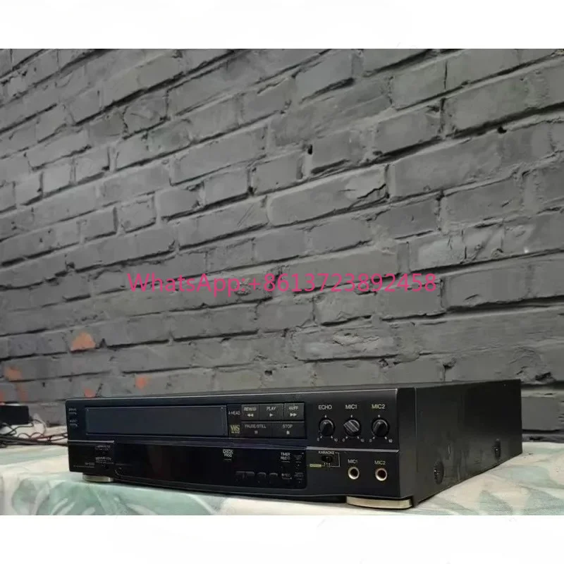 VHS VCR Player and Video Converter, Transfer Home Movies To DVD or Digital File Via USB, Compatible with TV, Preserve Old Video