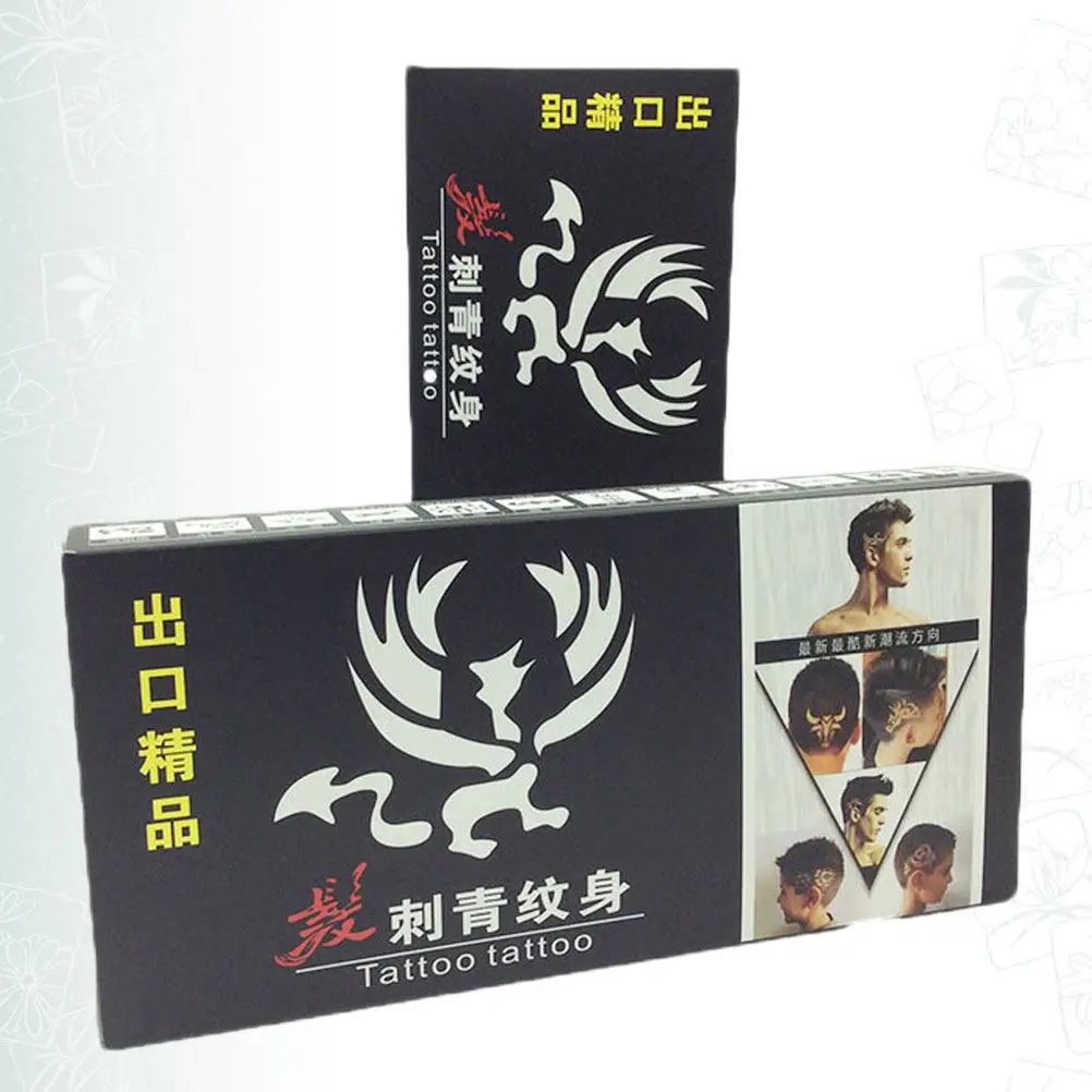 

Набор из 25 трафаретов для волос с узорами, набор для временных татуировок с блестками, безопасные для кожи, водостойкие временные татуировки для фестивалей и дней рождения