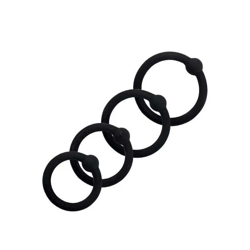 Penis Ring Rope Adjustable Sex Toys for Adults Men Silicone Ejaculation Delay Male Cockring