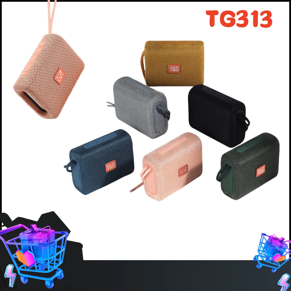 

T&G TG313 Riding Motorcycle Speaker Portable Stereo Sound Speaker Mini Bass For Outdoor Camping Hiking