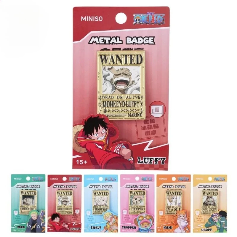 

One Piece Piratesreward Fridge Magnet Luffy Zoro Anime Figures Refrigerator Message Sticker Magnetic Home Decoration Friend Gift