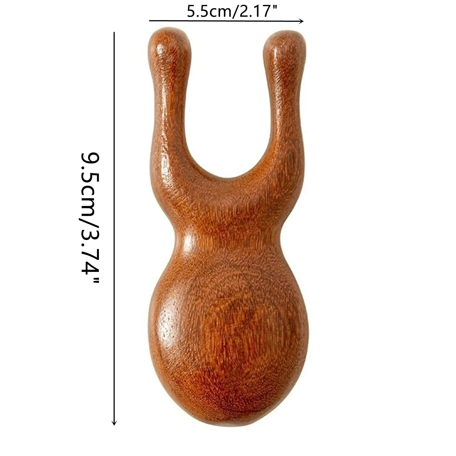 Natural Wooden Nose Guasha Massage Tools Anti-Static, Eyes Facial Wood Gua Sha Tool,face Manual Massager Tool