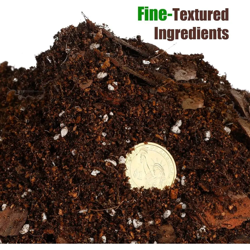 Organic Soil Mix 1qt, Indoor Plants Potting Mix for All Potted Pothos, Grow Houseplants Indoors