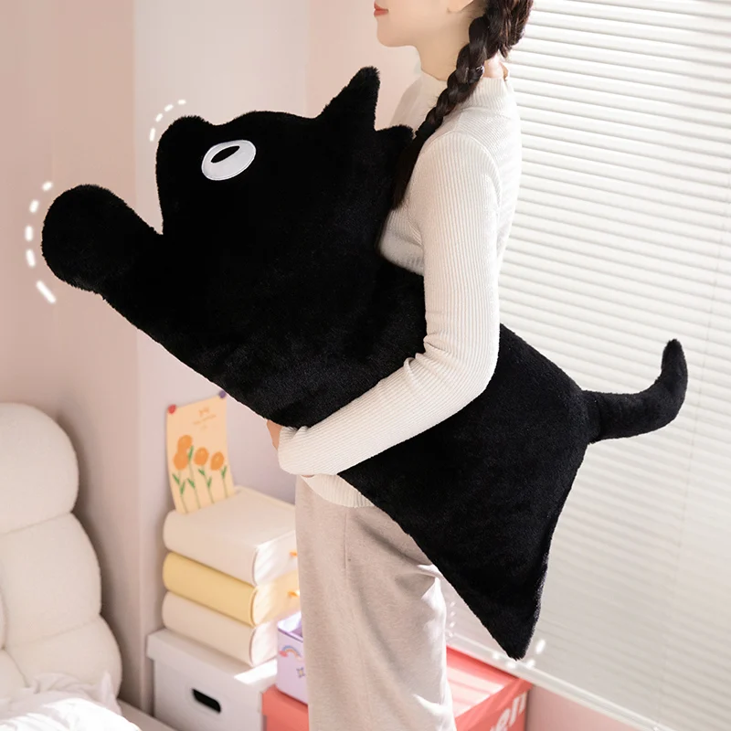 40cm 60cm 80cm Silhouette Cat Throw Pillow Soft And Comfortable Sleep With The Pillow Holiday Gift Send Friends And Family