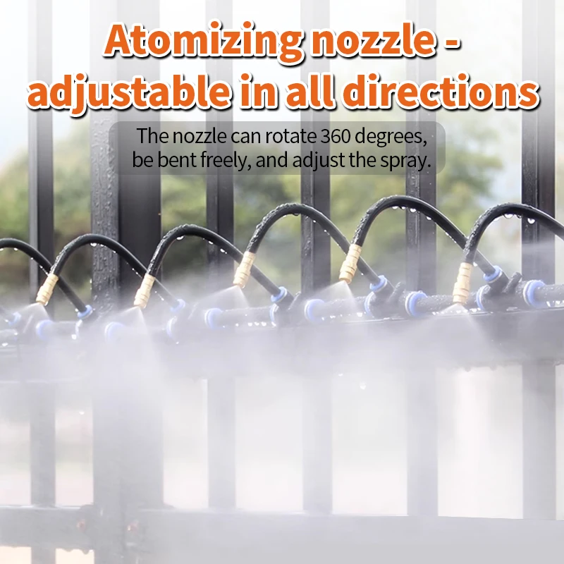 Versatile Sprinkler System Mist Device Garden Flower Watering Tool Spray Irrigation Sprayer for Lawn Care And Plant Moisturizing
