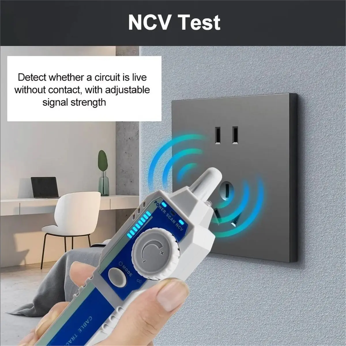 A72U ET608 LCD Network Cable Traceroute RJ45 RJ11 Crimp Test LAN Cable Tester Cable Finder 60V Withstand for Network Repair