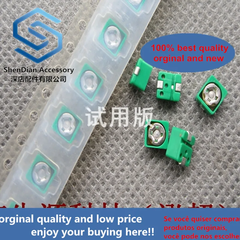 10pcs only orginal new real sotck TZB4P300AA10R00 brand new original patch adjustable capacitor 4X4-30P 6.5-30PF 100V