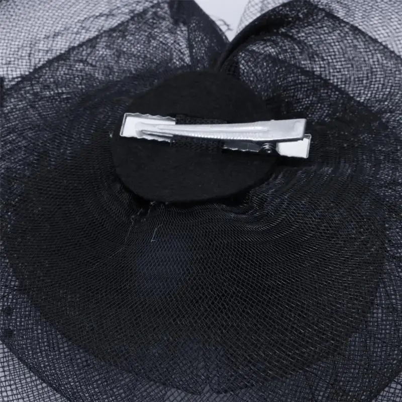 Elegant Lightweight Mesh Hair Clip Headdress For Women Girls Gentle Non Slip Headwear Comfortable Head Accessories