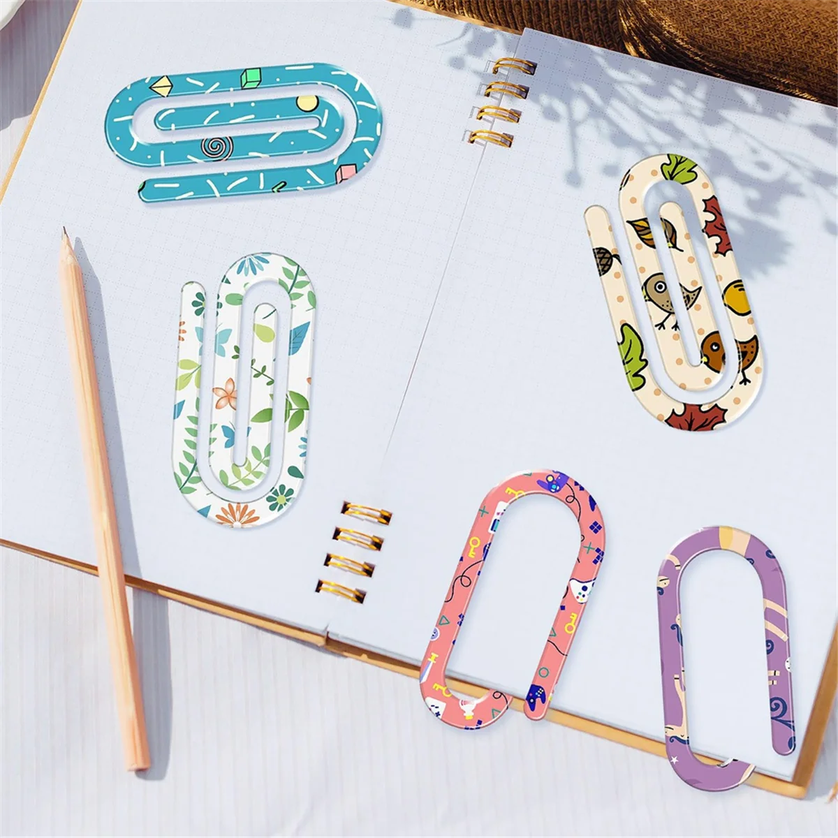 20 حزمة من مشابك ورق الأكريليك الفراغات التسامي، 4 بوصة × 2 بوصة مشابك ورق التسامي جامبو للمكتب والمدرسة المنزلية DIY