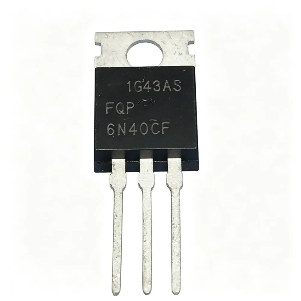 5PCS FQP1N50 500V 1A FQP30N06 60V 30A FQP3N40 2.5A 400V FQP6N40CF 6A 400V IRF822 500V 2.2A STP80NF70 80NF70 68V 98A TO-220
