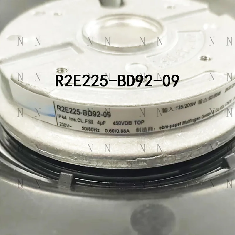 YJJ  FOR Ebmpaps New 230VAC 225MM 135W R2E225-BD92-09 Advanced cooling fan Fast Shipping