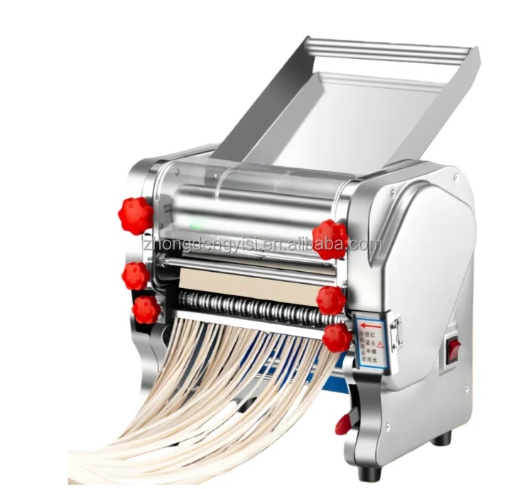 Ele.ctric Dough Cutting Ma.chine. for Ma.king Noodle.s with Pre.ssing Dough Function Automa.tic Ra.me.n Ma.king Ma.chine.