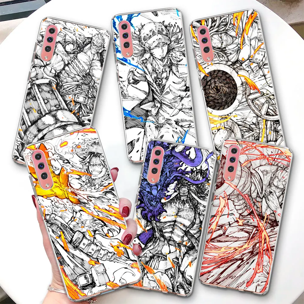 

Чехол Ace One Piece Kaidou для Samsung Galaxy A06 A07 A50 A50s A05s A20 A30 A05 A20s A30s A02s A03 Прозрачный чехол из ТПУ для телефона