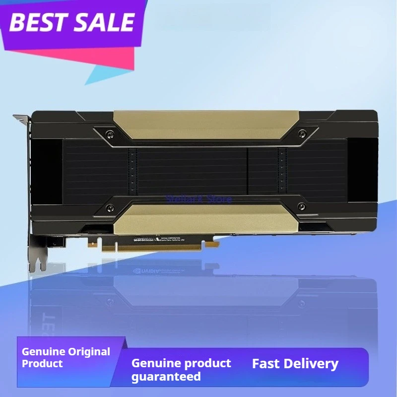 

V100 16G GPU Graphics Card Deep Learning Professional Graphics For Rendering Running Models Come With Free Power Transfer Cable