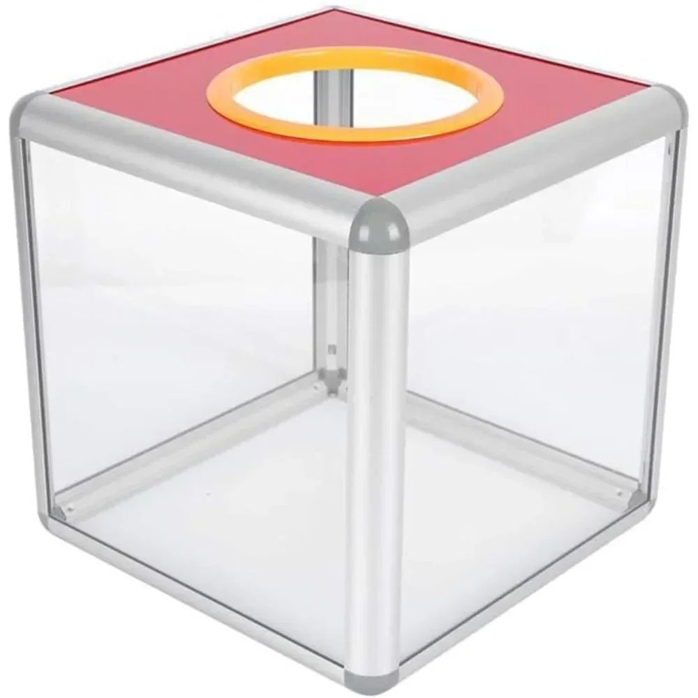 

Acrylic Donation Ballot Box for Fundraising, Suggestion Box (20cm)