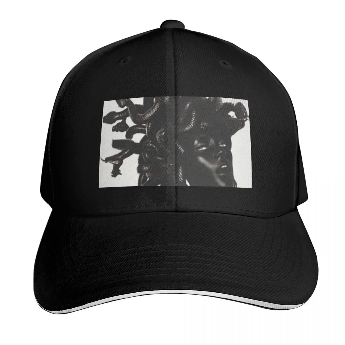 Medusa Snake Head Baseball Cap Moisture Wicking Quick Dry Curved Brim Classic Fit Low Profile Unstructured