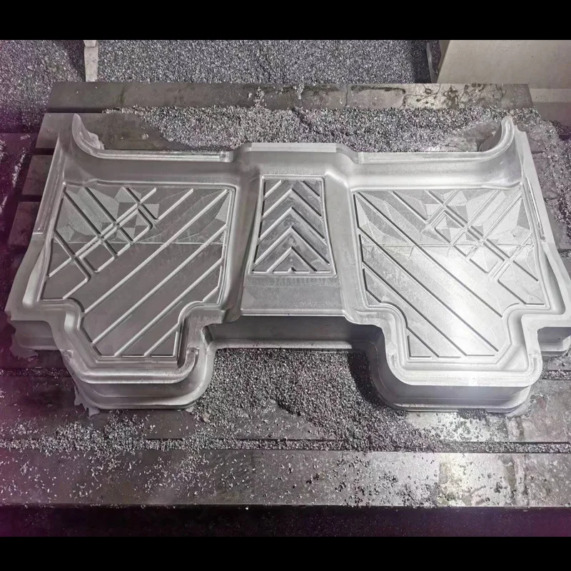 Factory Direct TPE 3-Piece Car Floor Mats Full Set Aluminum Vacuum Forming Molds Q5 Compatible All Season
