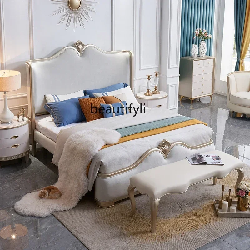 Hot sales American solid wood bedside stool light luxury bedroom sofa stool in front of the bed bed bench shoe change bench