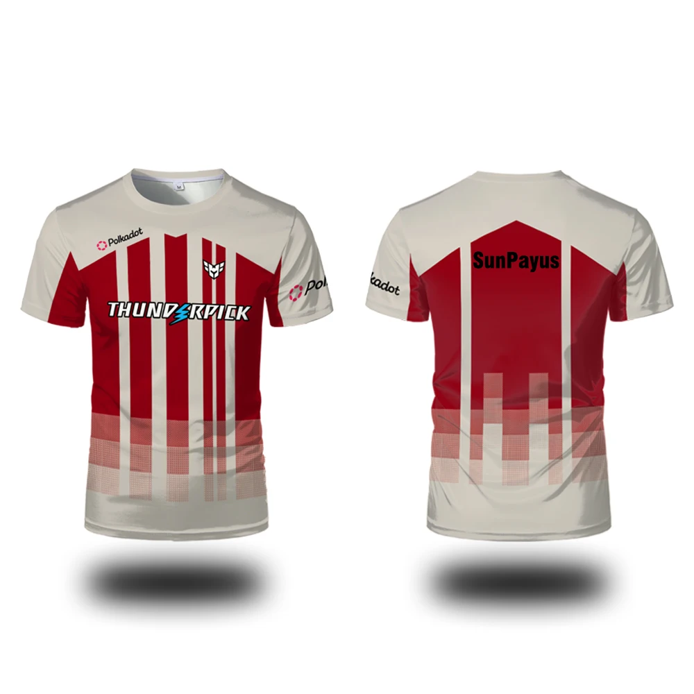 CS2 HEROIC Esports Club الزي الرسمي الجديد الصيف تنفس مخصص الفانيلة للاعبين الرجال والنساء المتضخم تي شيرت بلايز رياضية #4