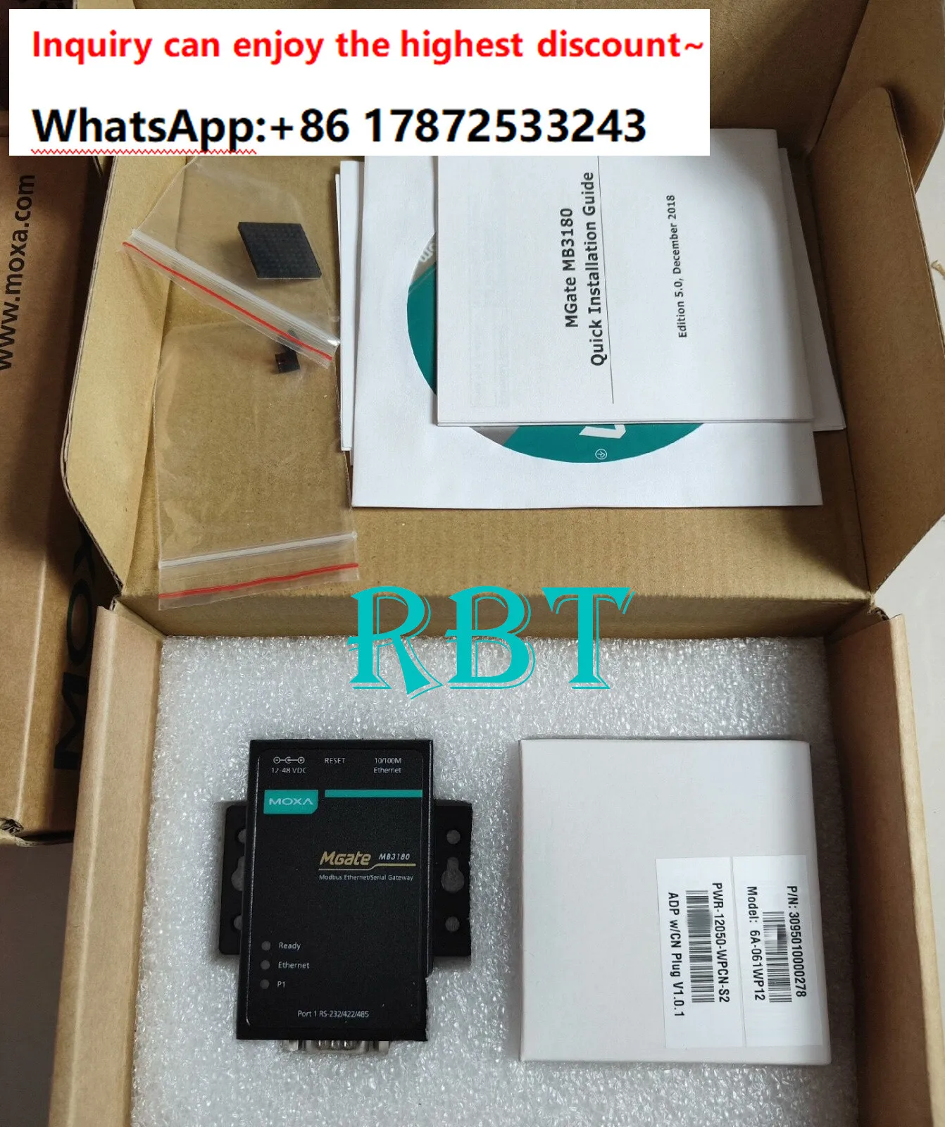 MGate MB3180 terminal server brand new