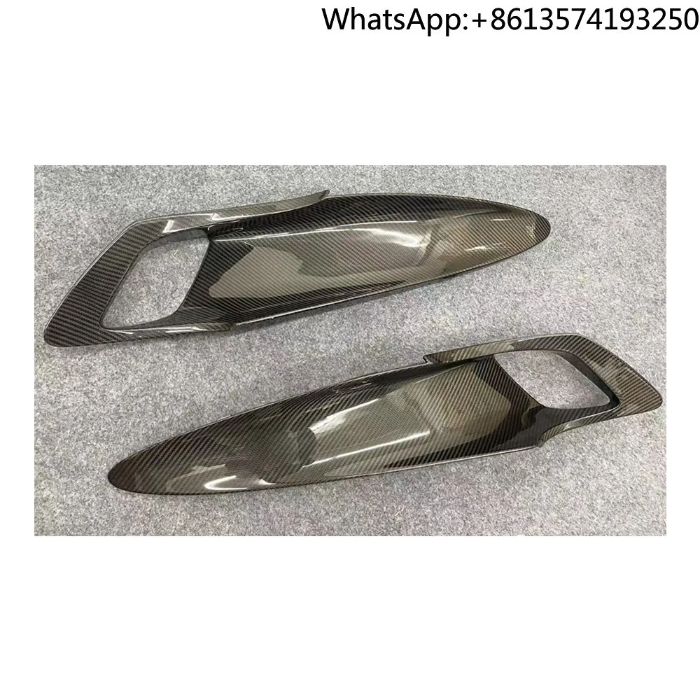

For High Quality Real Carbon Fiber Car Rear Mudguard Vent Suitable For McLaren 720S Car Bumper Rear Vent
