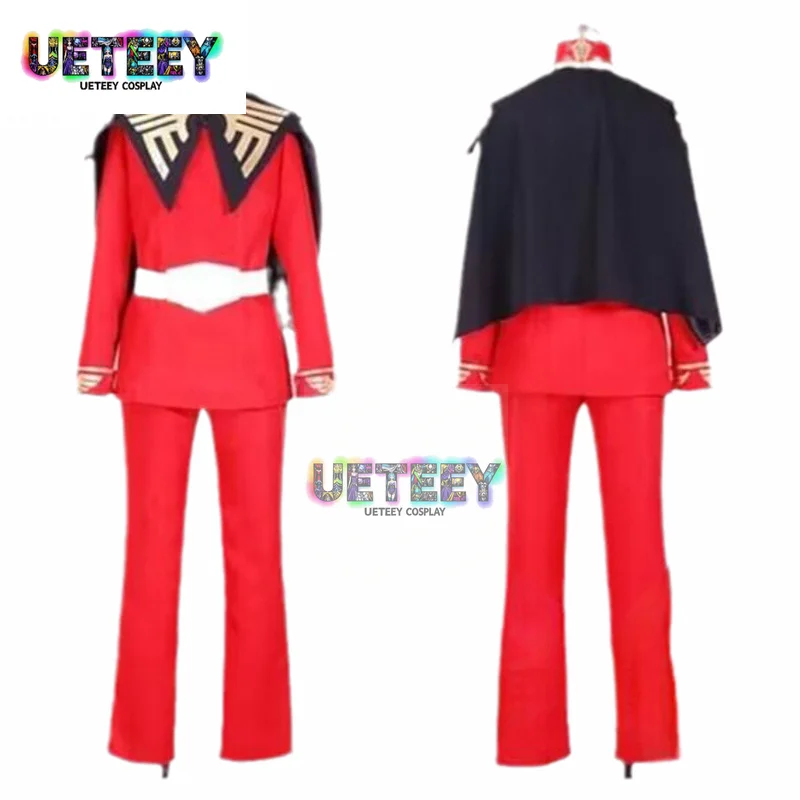UETEEY COS Mobile Suit Gundam Char Aznable Cosplay Tamanho Personalizado