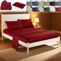 3/4pcs Soft Sleeping Bedspread Solid Color Stripe Bedding Set for Twin/Full/Queen/King Size for Bedroom Comforter Bed Sheets Set