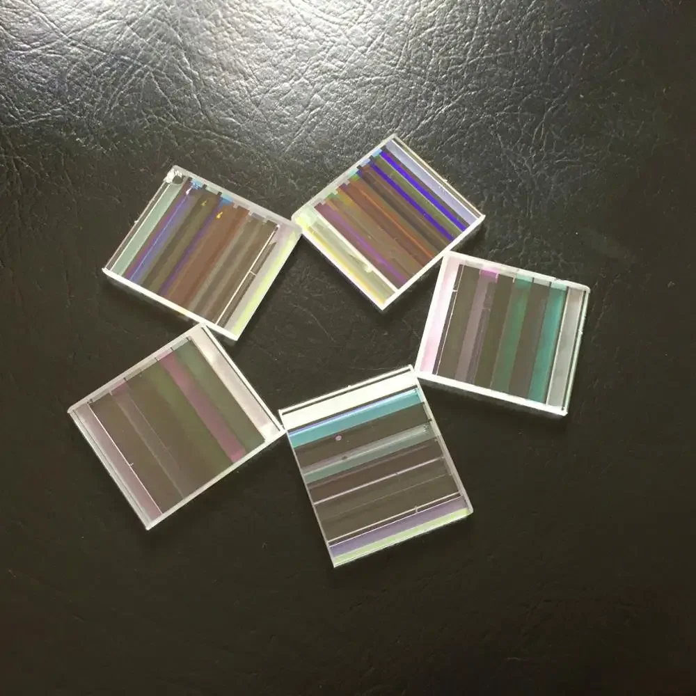 Damaged Projector Dichroic Rectangle Scaly Prism Fly-eye Lens 10 PCS DIY Science Physics Research Prism