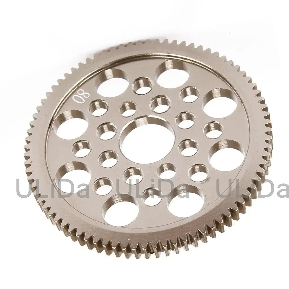 48P Spur Gear 92T 85T 80T for Sakura D3 CS S XI XIS 1/10 Drift Racing Gray RC Car 7075 Aluminum Alloy