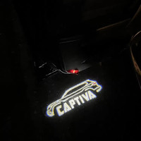 Led Car Door Light Logo Laser Projector Welcome Lamp Welcome Light For Chevrolet Captiva 2007-2018 Auto Styling Accessories