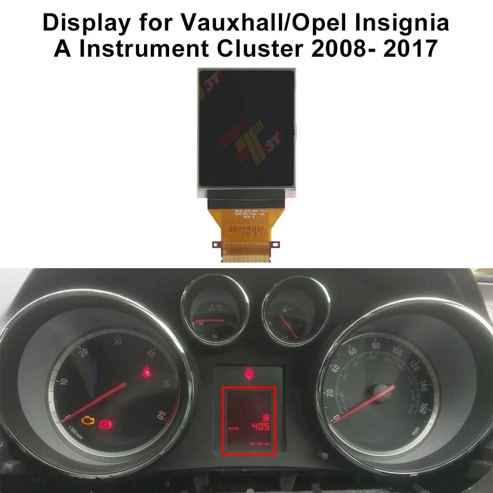Dashboard LCD Display for Vauxhall Opel Insignia A Instrument Cluster 2008- 2017