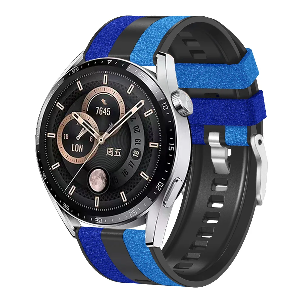 Ремешок силиконовый для смарт-часов Huawei Watch GT3 GT2 pro, сменный Браслет для наручных часов Huawei Watch GT 2 3 pro Runner 46 мм, 22 мм