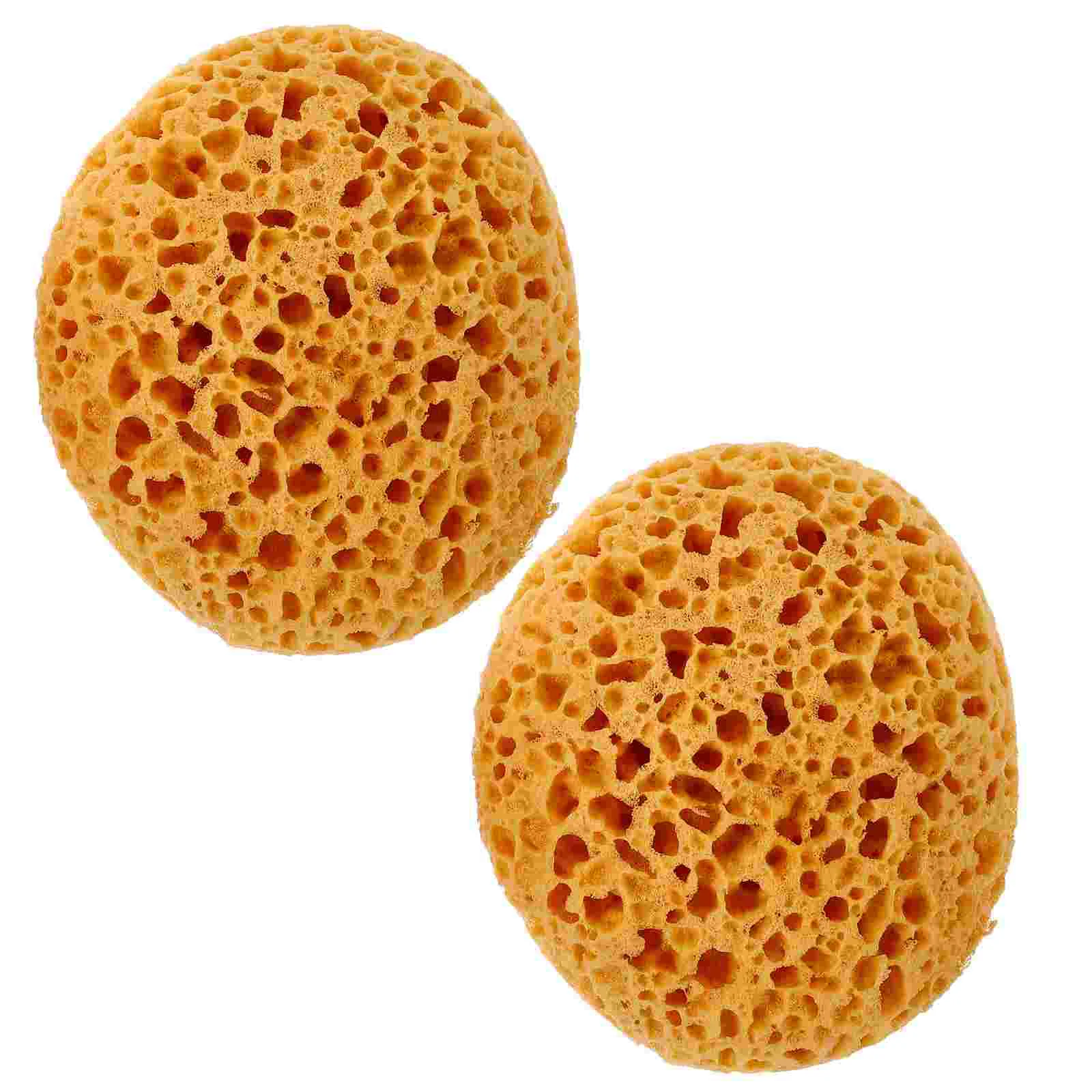 

2 Pcs Textured Sponge Wall Stickers for Drywall Repair Ceiling Tool Home Decor Yellow Sponge Drywall Patch Sponges Painting