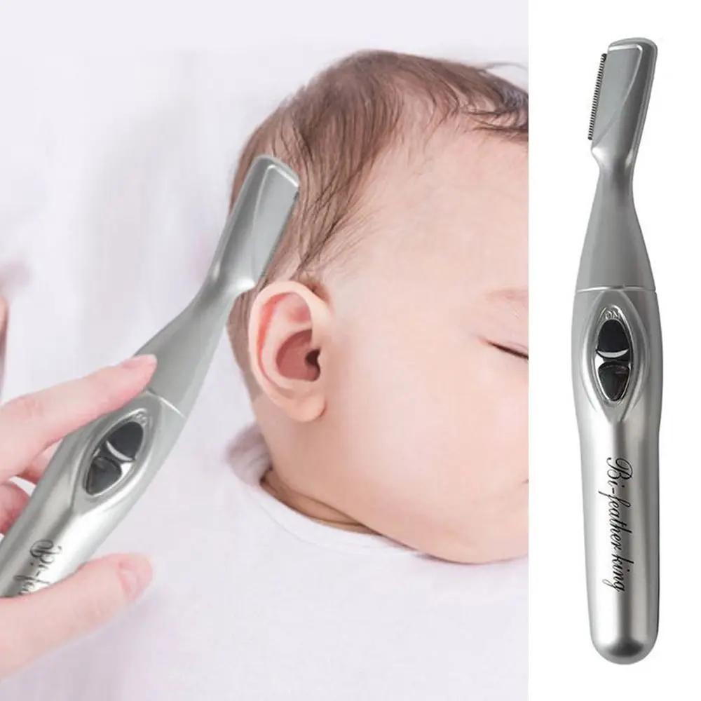 Trucco Strumenti di bellezza Shaper per sopracciglia Rasoio da donna Mini Epilatore Rasoio per il viso Rimozione dei peli Sopracciglia Trimmer elettrico per sopracciglia