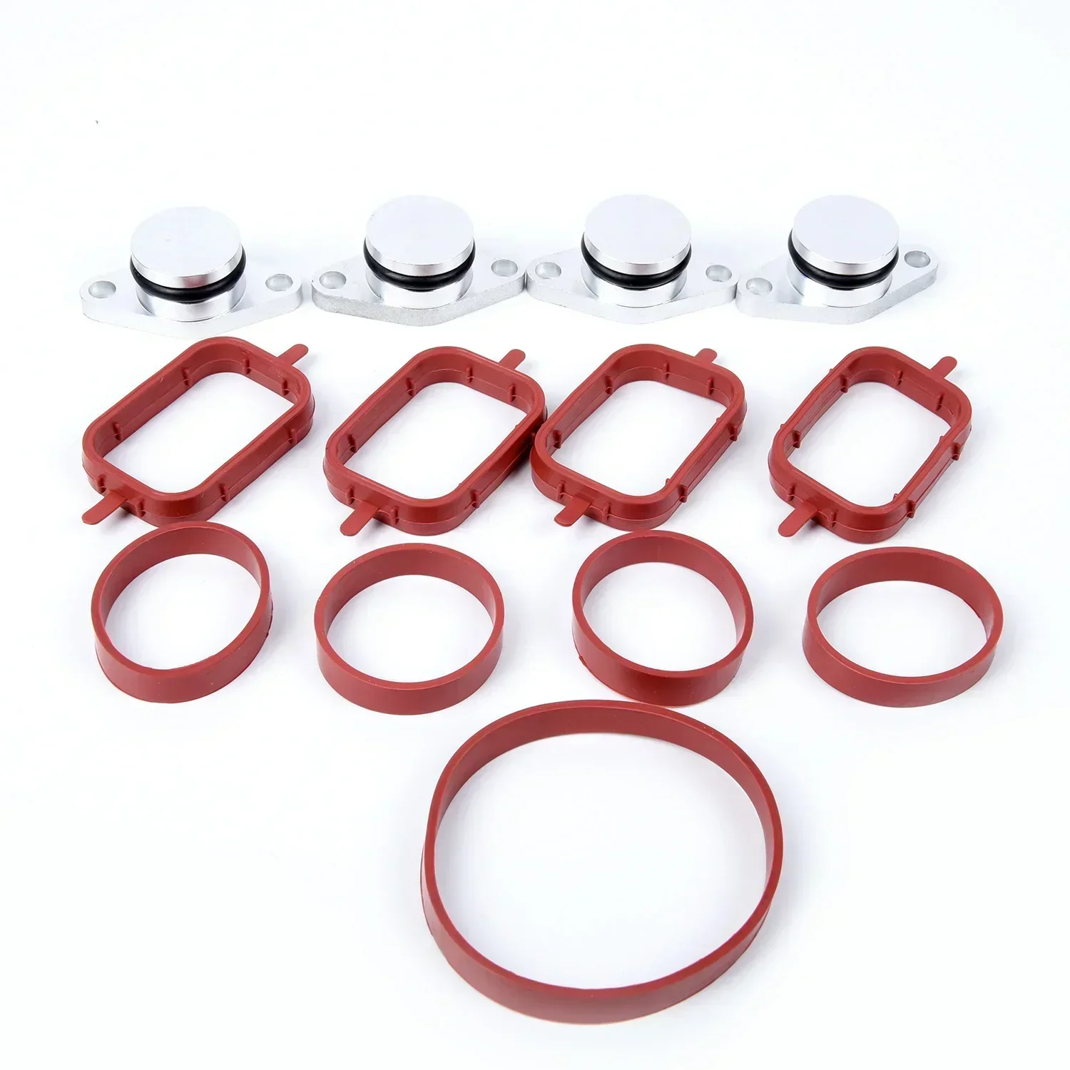 

4 Sets Diesel Swirl Flap Blanks Bungs Intake Gaskets Kit For BMW M47/E46 320d 330d 525d 530d Cyl Head Valve Cover Gasket NEW
