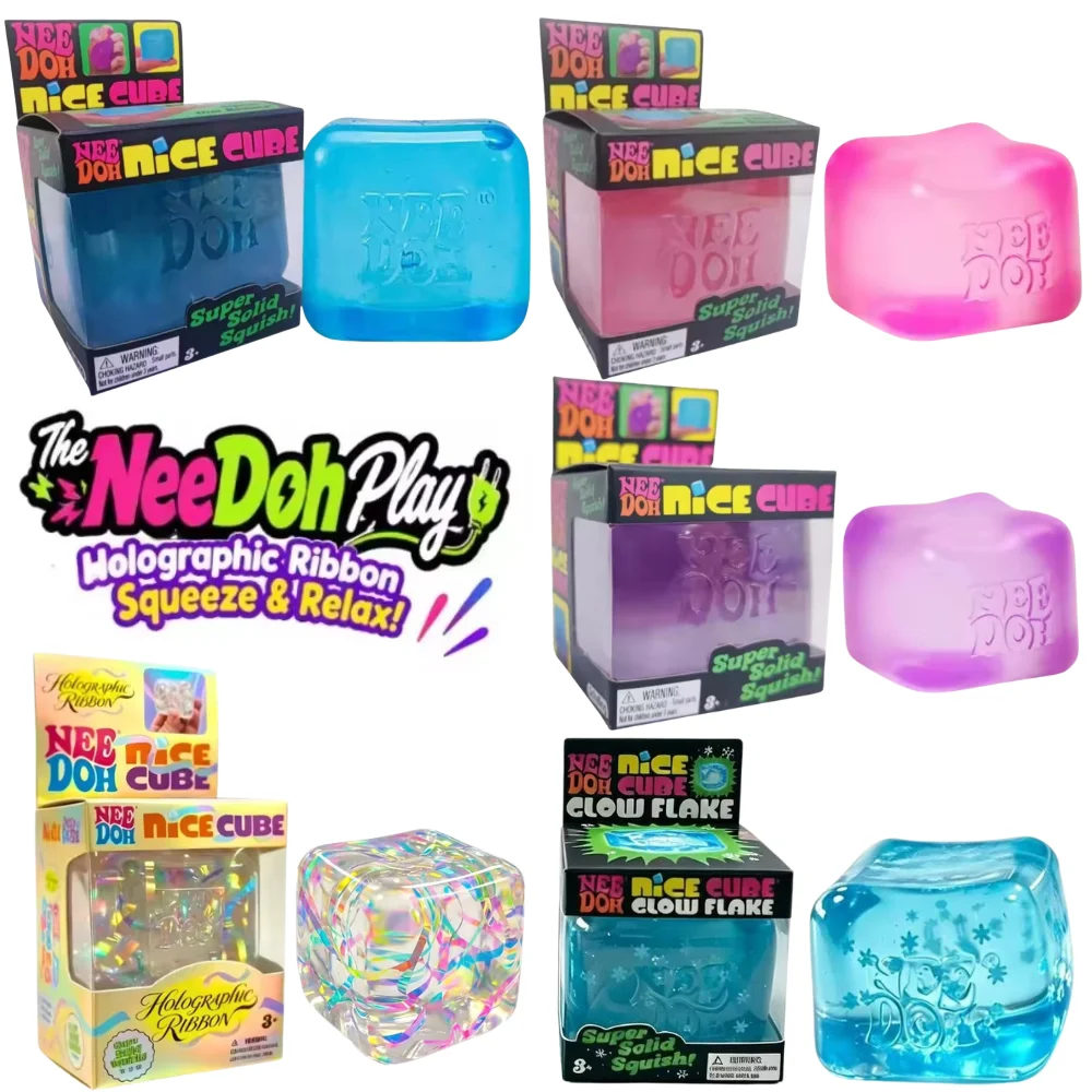 Trending 2026 Needoh Nice Cube, Sensory Toys, Anti-Stress Blocks, Stress Relief Jigsaw, Pressure Relief, Souvenir