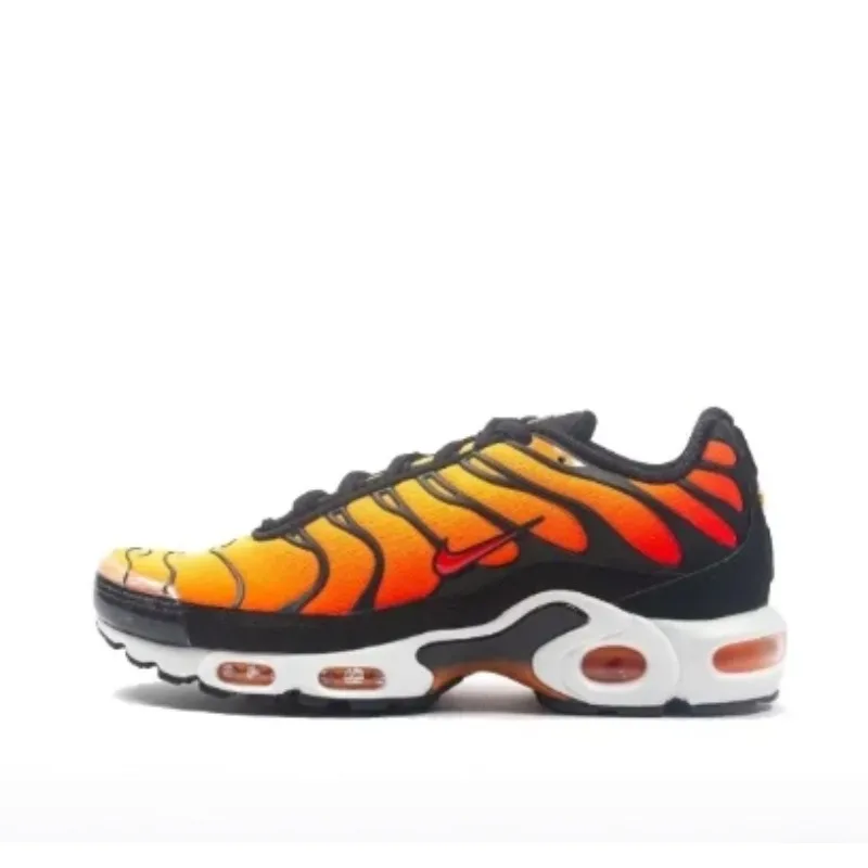 

НОВЫЕ туфли унисекс Nike Air Max Plus TN — оранжевый уличный стиль в стиле ретро, кожаный верх премиум-класса, подушка Agile и прочная подошва