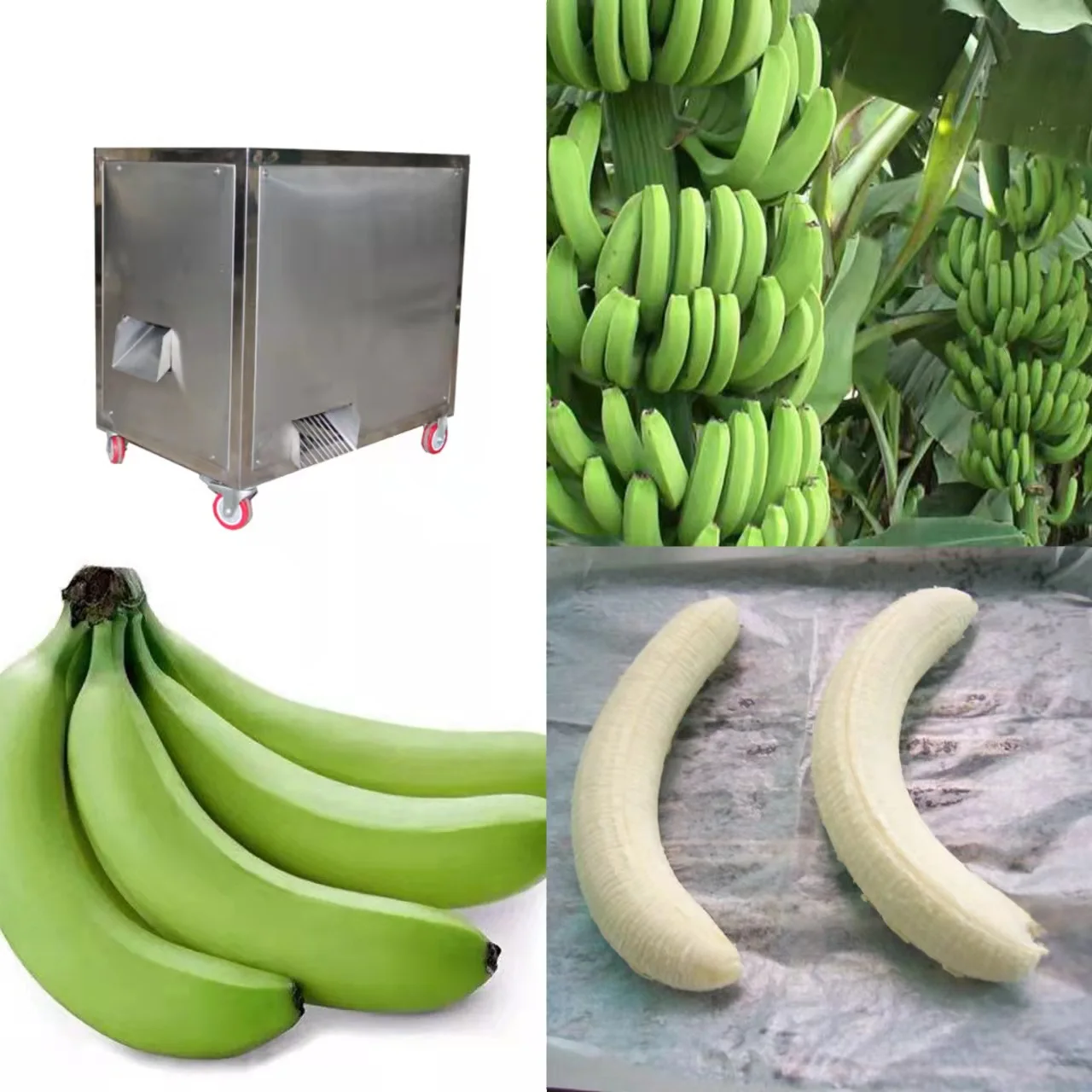 #Single mouth green banana peeling machine 304 stainless steel raw banana peeling machine Banana peeling machine manufacturer