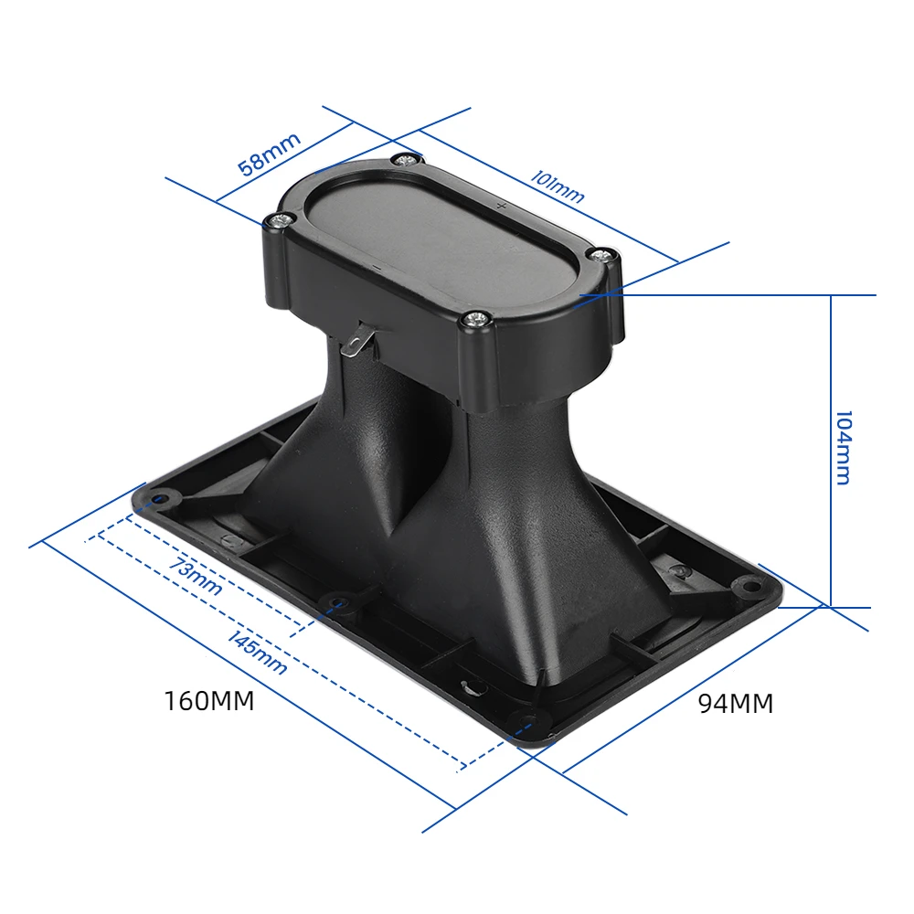 AIYIMA – haut-parleur de scène, 150W, sonnette, Piezo, en céramique, Buzzer, triple tête, pilote, 160x94MM