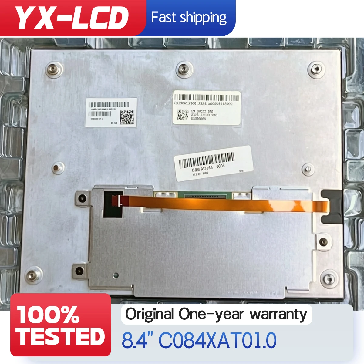 

C084XAT01.0 A2C7716540100 53479756 68441593AA for VP2 2018-2022 8.4" Car GPS navigation LCD Screen Panel Display