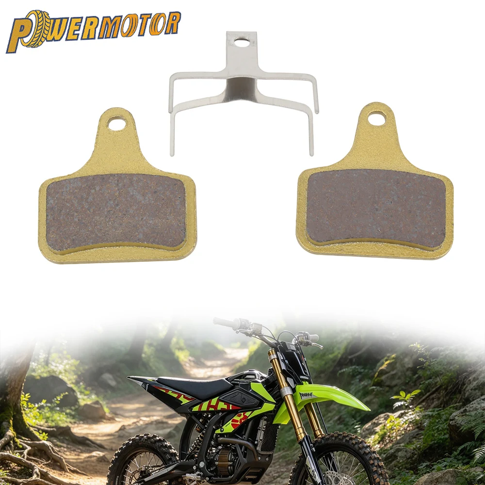 Motorcycle Universal Brake Pads Brake Shoe Combination For SurRon Hyper Bee Electric Dirt Bike Motocross Modified Accessories