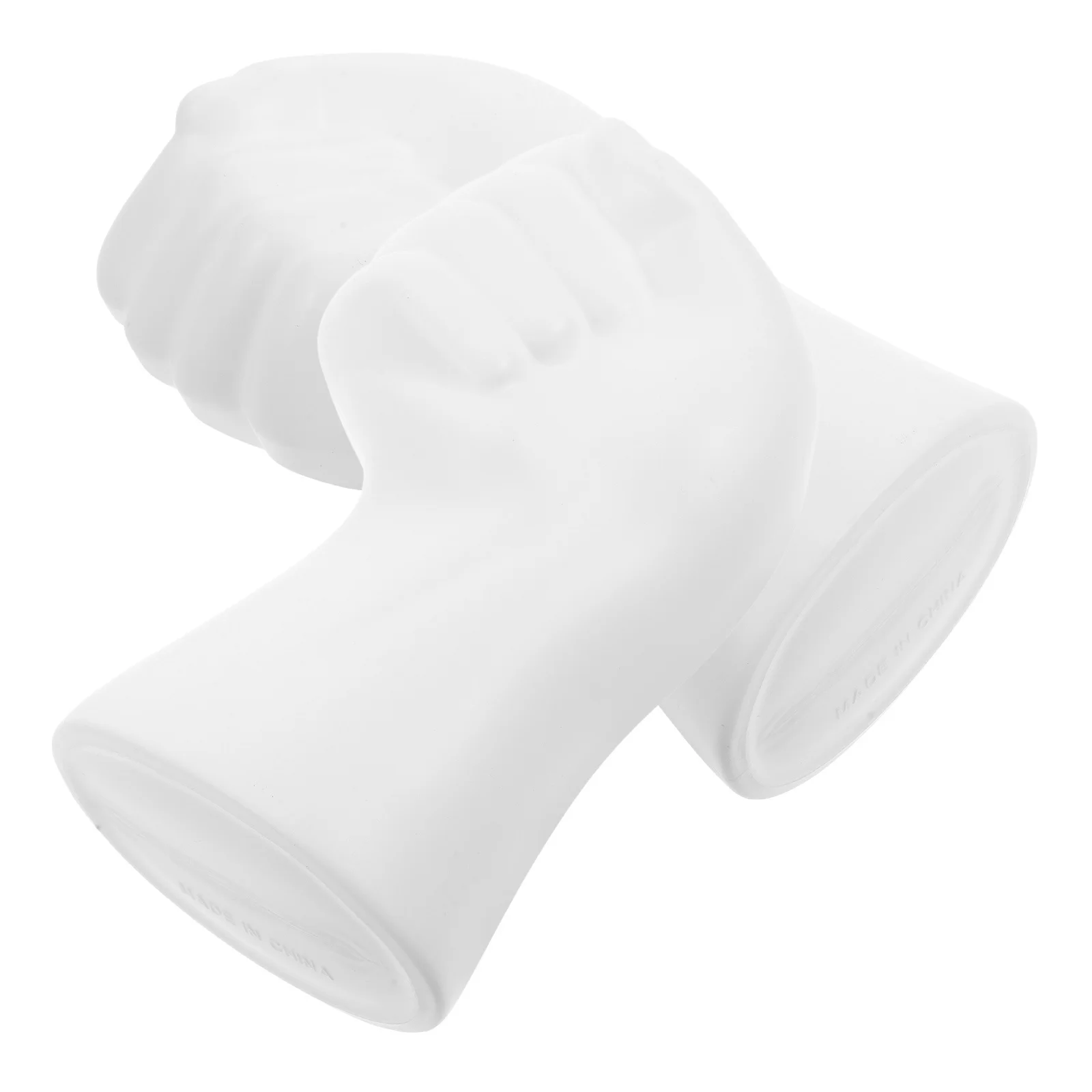 

2pcs White Hand Vase Aesthetic Desk Decor Air Plant Holder Sculpture Makeup Organizer Minimalist Home Decor Gift