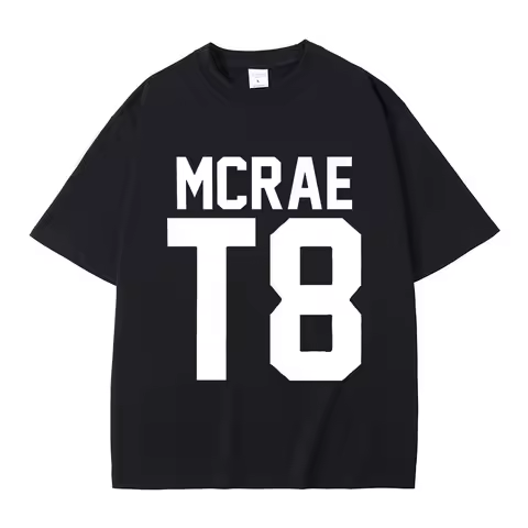 Singer Tate Mcrae T8 Graphic T Shirts Men Women Fashion Vintage Trend T-shirt Summer Male Casual Oversized Crewneck Short Sleeve