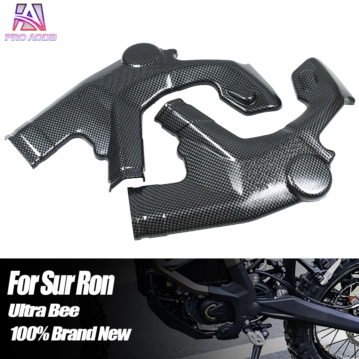 Frame Guard Body Protection Decorative Cover For Surron Ultra Bee Ultrabee Electric Dirt Bike Motorcycle Frame Guard Accessories