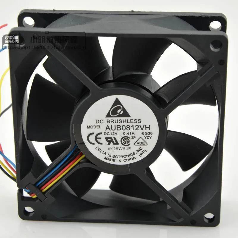 

AUB0812VH 8025 8CM 0.41A Pwm Automatic Speed Control Cpu Radiator Fan