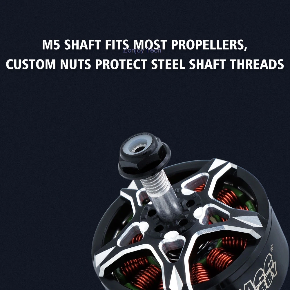   S3214 S3220 420KVThe novo 4PCS é adequado para 9.10.11 polegadas FPV high-end classe de competição Traverser drone 6S motor sem escova