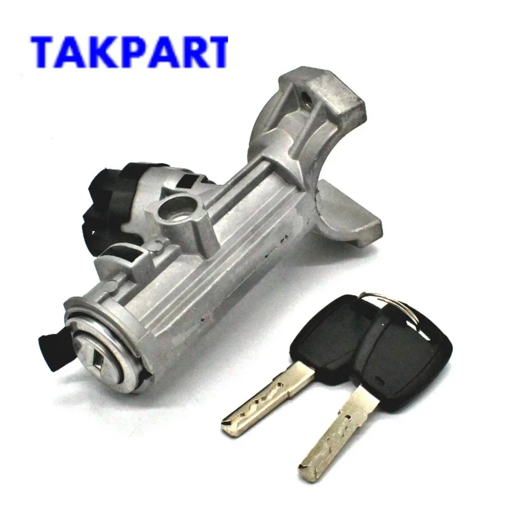 TAKPART Ignition Lock Barrel For Fiat Ducato Citroen Jumper for Peugeot Boxer 2002-2006 Switch