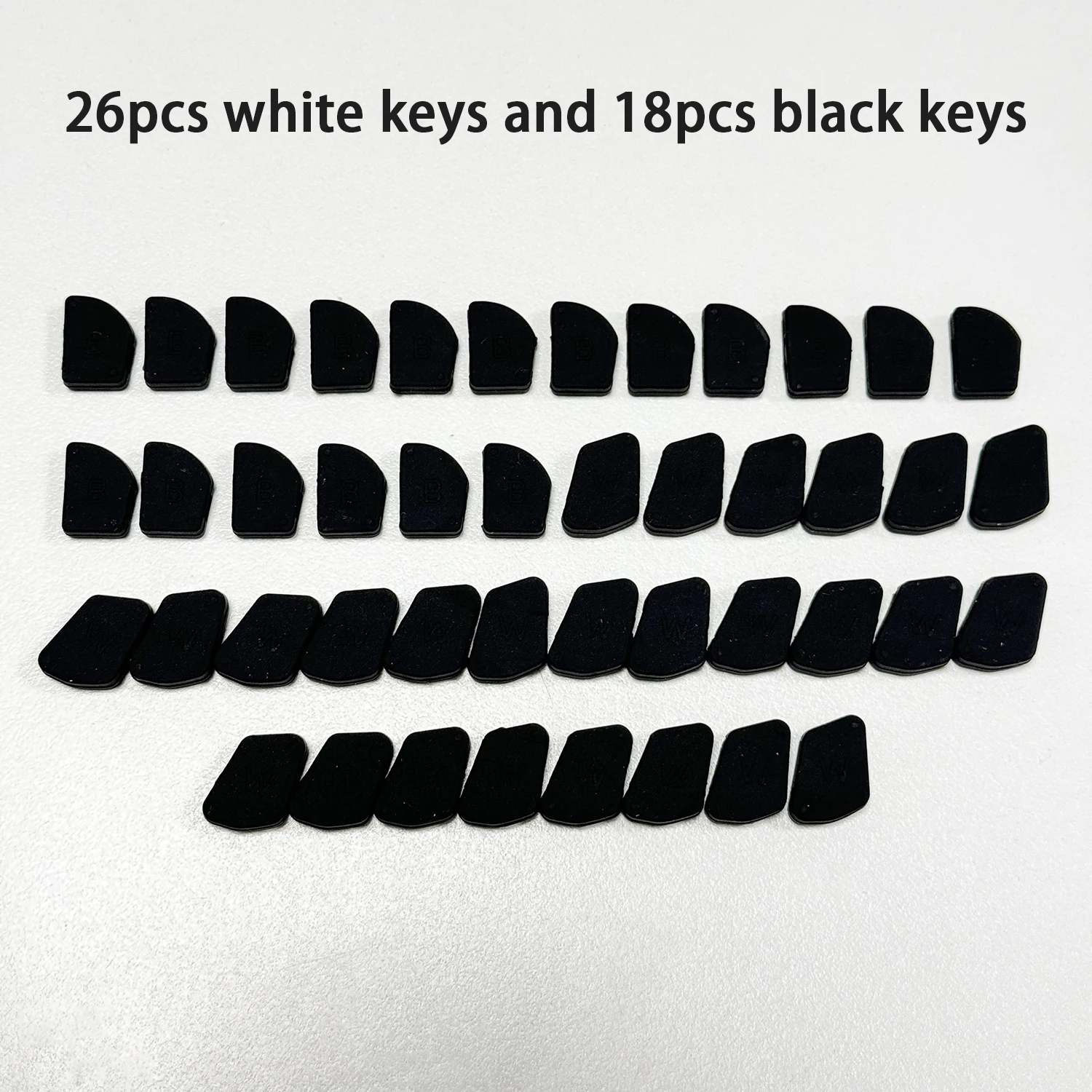 44pcs Piano Hammer Rubber Caps For Casio Privia PX 110 120 730 735 750 760 AP 65 220 200 260 400 45 85 CDP 120 220 200 400R 410R