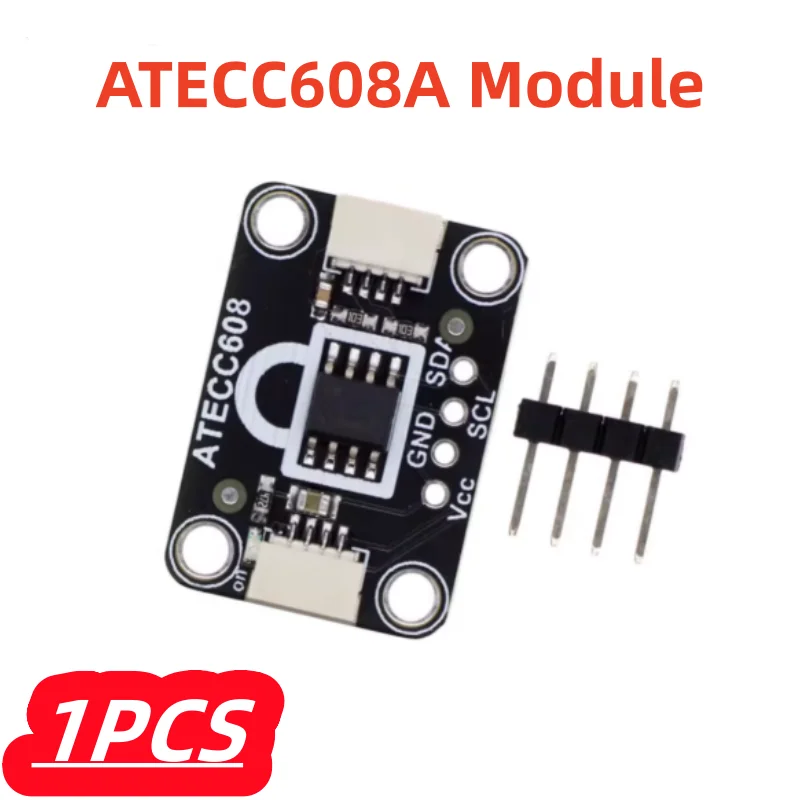 1Pcs/lot 100% New ATECC608A module I2C 2.0V to 5.5V Breakout Board key memory is compatible with STEMMA QT/Qwiic