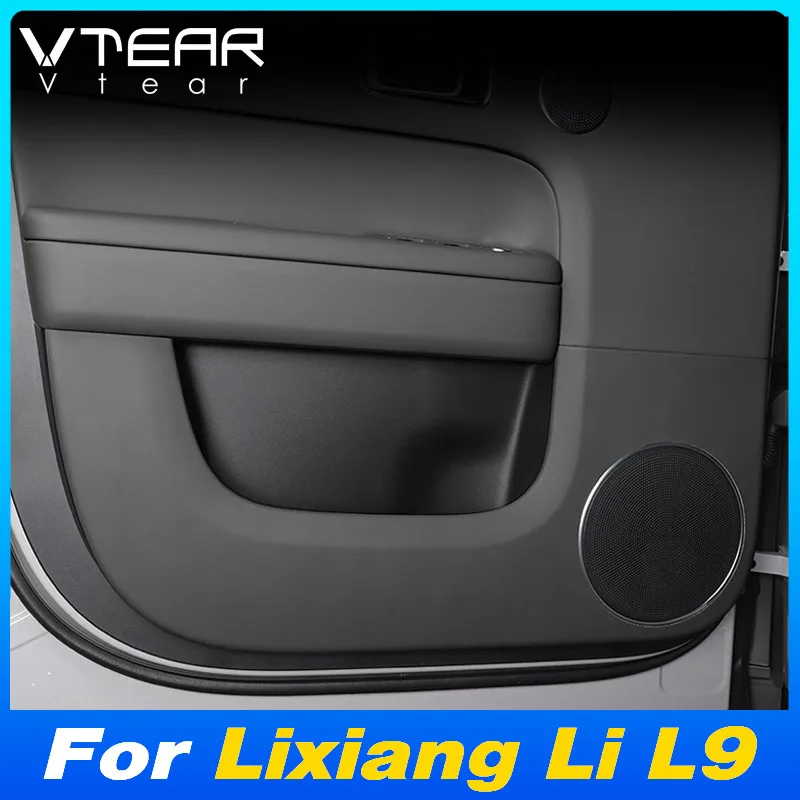 

Vtear Car Front Door Sticker Cover Glove Box Anti Kick Pad Mat Interior Protective Decoration Accessories For Lixiang Li L9 2024